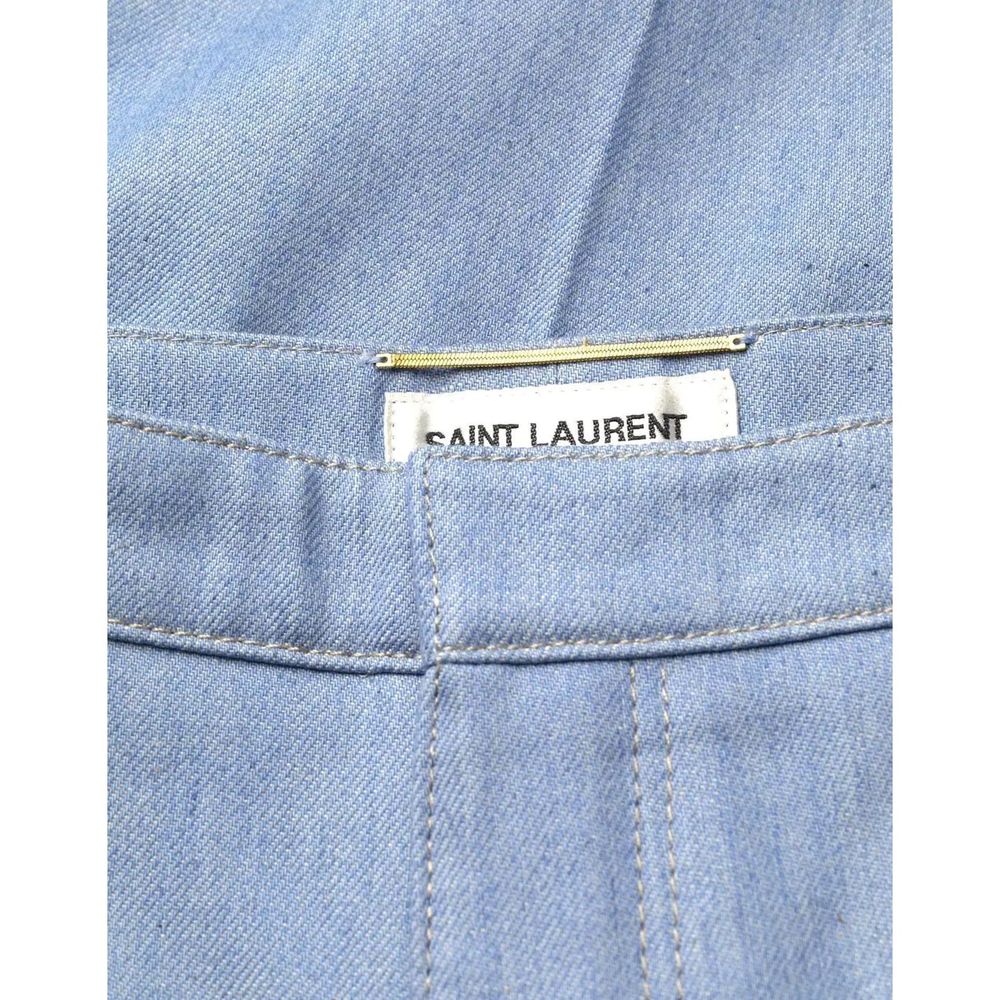 Saint Laurent Denim Jeans - Exquisite Craftsmanship Meets Urban Edge