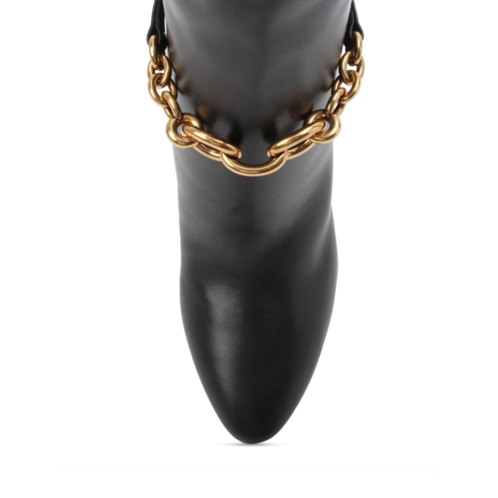 Saint Laurent Leather Boots - Exquisite Calf Leather Footwear