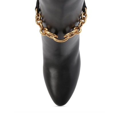Saint Laurent Leather Boots - Exquisite Calf Leather Footwear