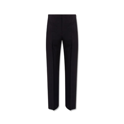 Salvatore Ferragamo Cotton And Silk Pants