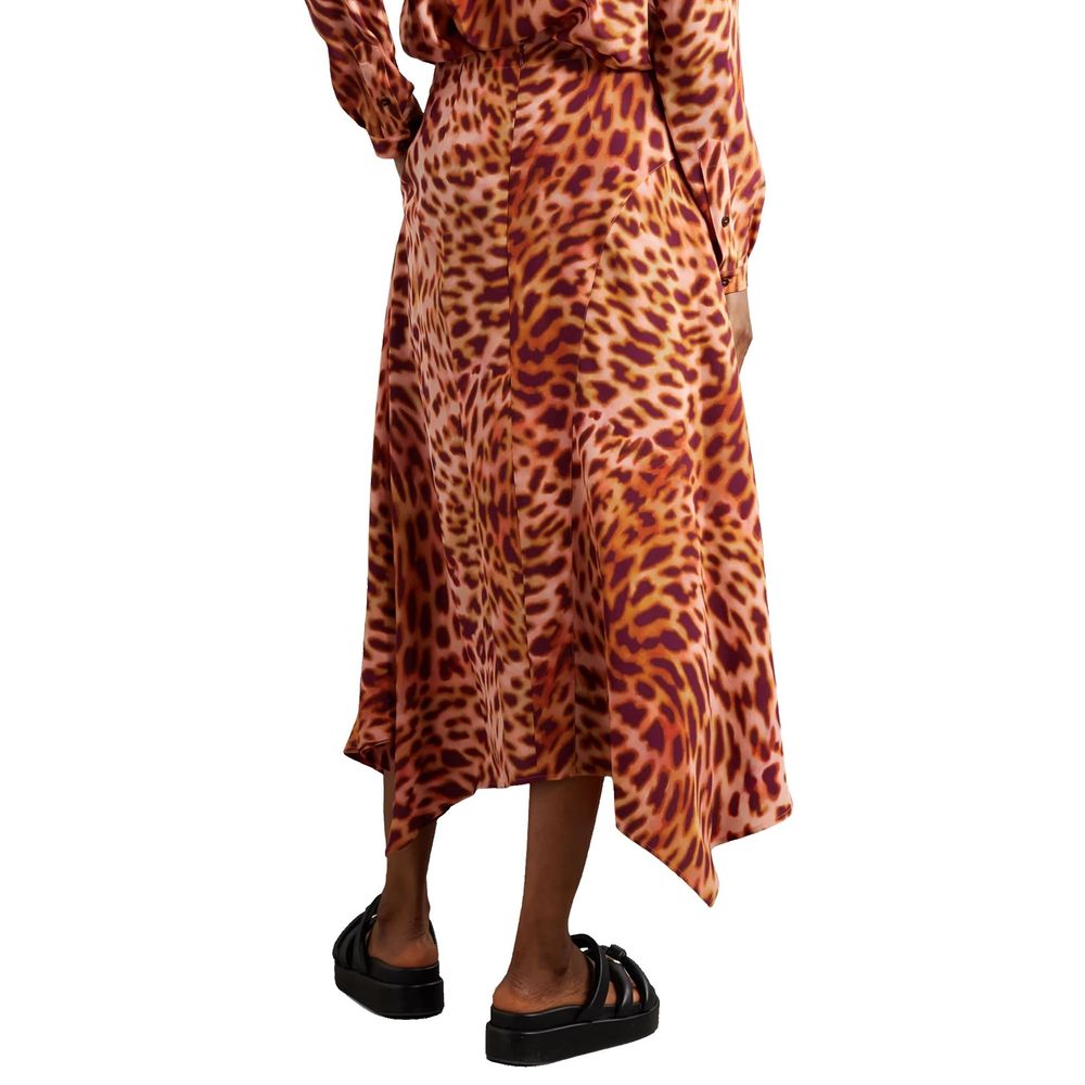 Stella McCartney Leopard Print Silk Dress