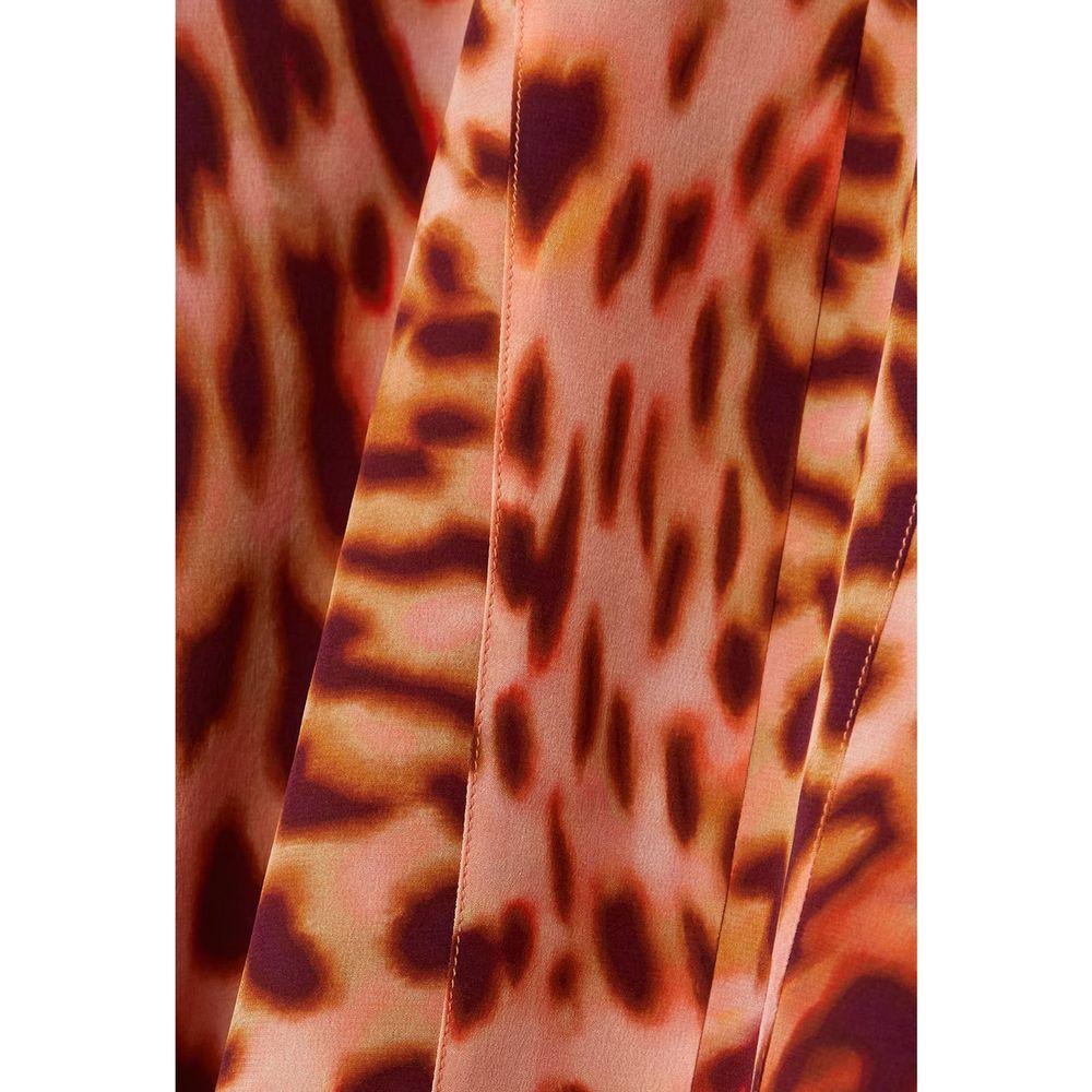 Stella McCartney Leopard Print Silk Dress