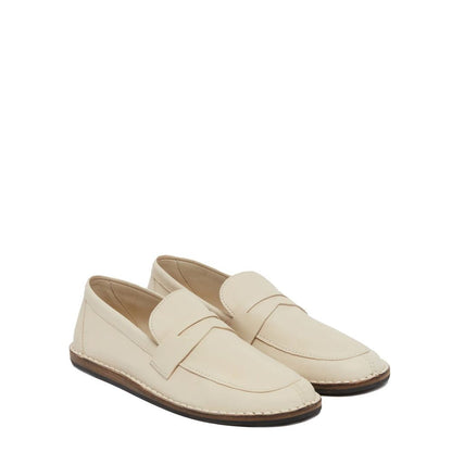 The Row Cary Leather Loafers for Women
