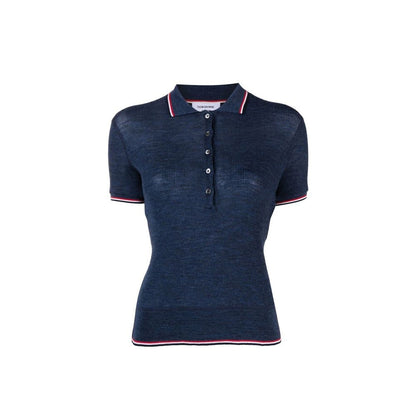 Thom Browne Women's Wool Polo T-shirt