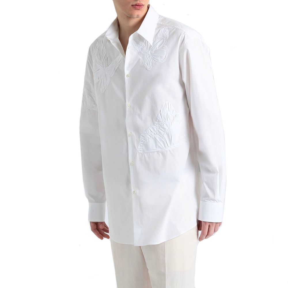Valentino Cotton Shirt - Elegant Versatility for Modern Men