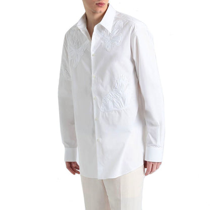 Valentino Cotton Shirt - Elegant Versatility for Modern Men