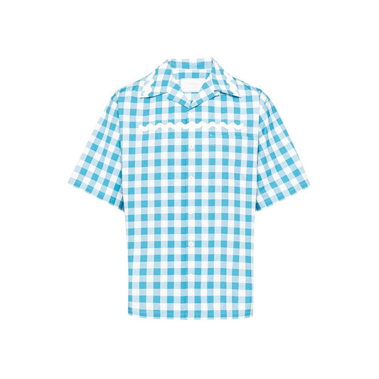 Prada Checked Cotton Shirt - Timeless Elegance Meets Modern Design