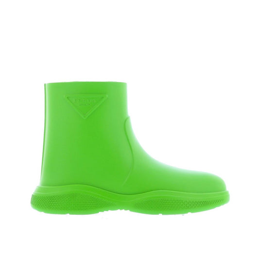 Prada Logo Rubber Boots: Timeless Innovation Meets Functional Design