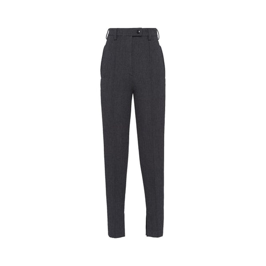 Prada High-Waist Wool Pants