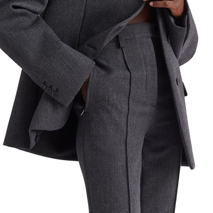 Prada High-Waist Wool Pants