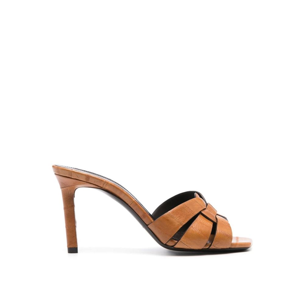 Saint Laurent Tribute Sandals - Bold Elegance Redefined