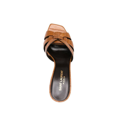 Saint Laurent Tribute Sandals - Bold Elegance Redefined