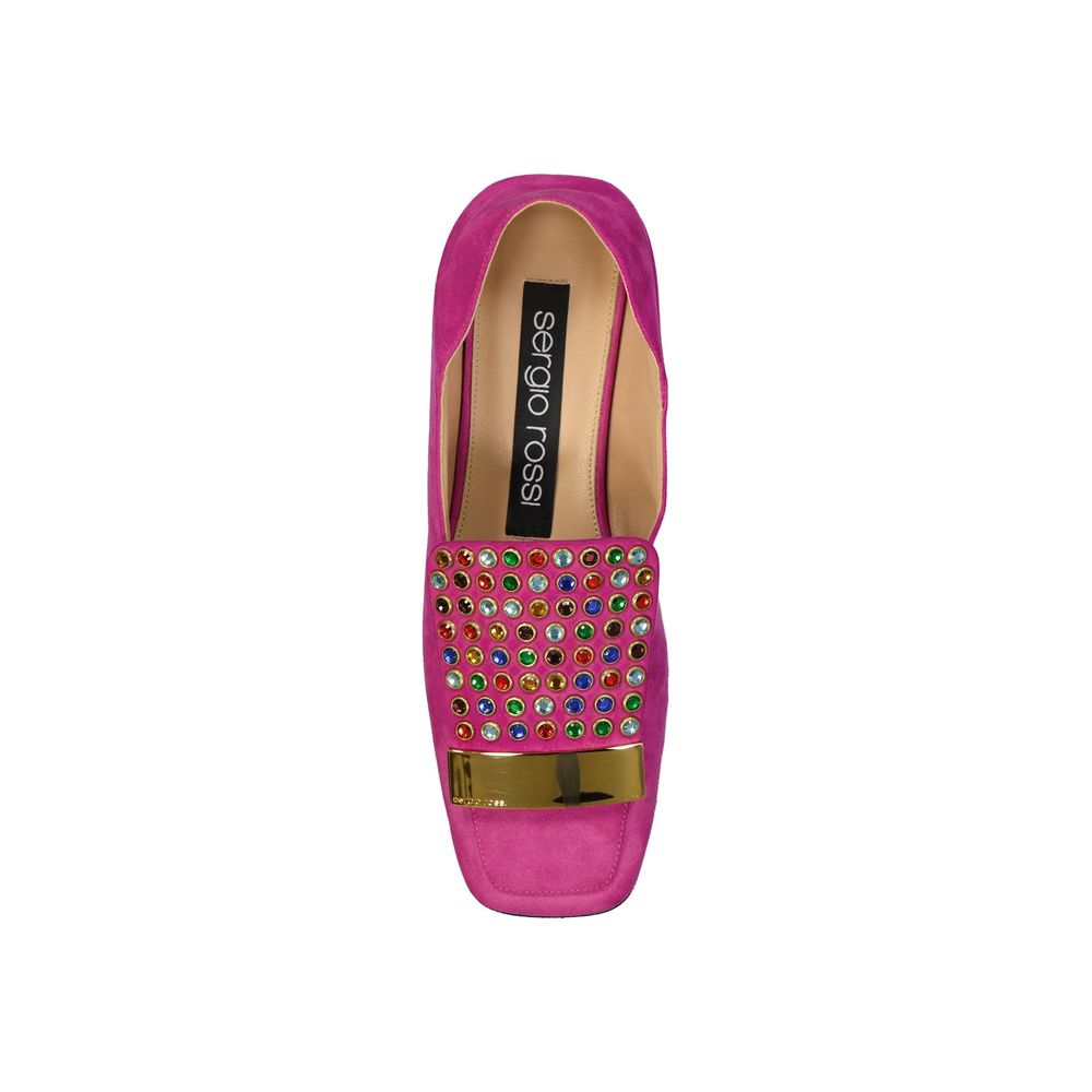 Sergio Rossi Leather Loafers for Women