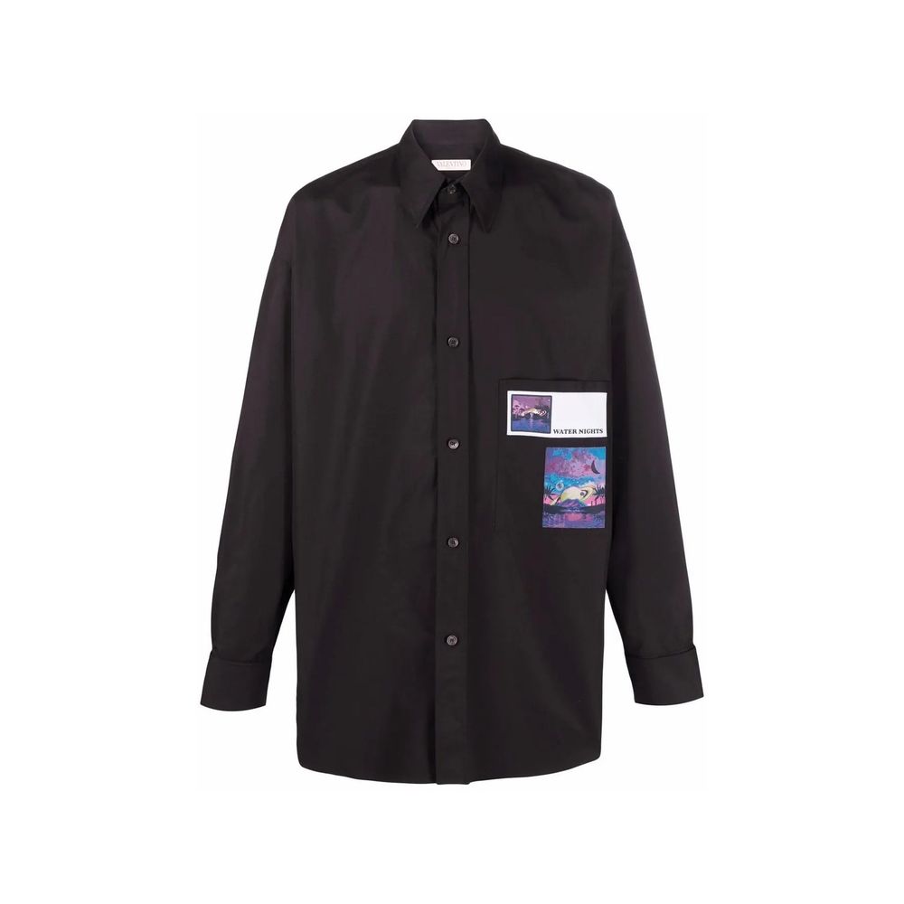 Valentino Water Nights Patches Shirt