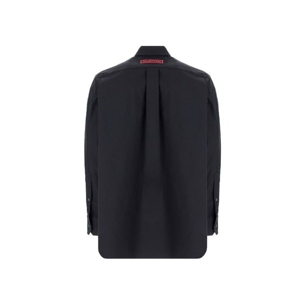 Valentino Logo Patch Shirt: Elevate Your Casual Collection