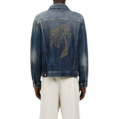 Palm Angels Denim Jacket: A Bold Statement Piece