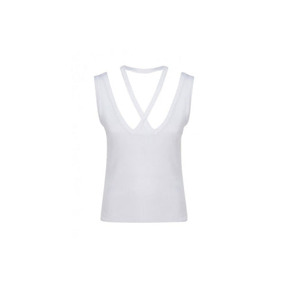 MM6 Maison Margiela Ribbed Cotton Top