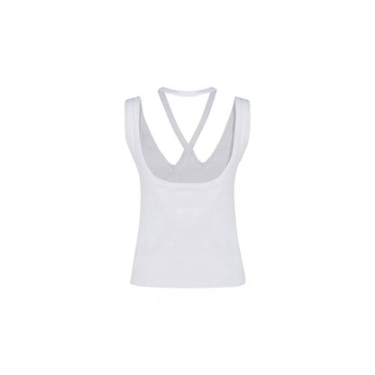 MM6 Maison Margiela Ribbed Cotton Top