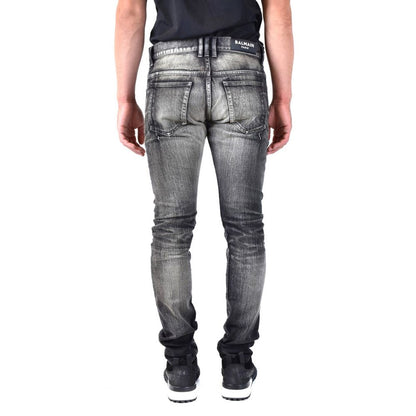 Balmain Distressed Jeans - Bold Street Style Staple