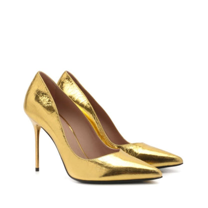 Balmain Luxe Leather Pumps