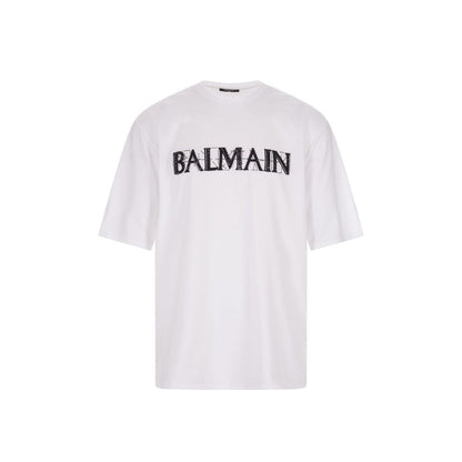 Balmain Oversize Cotton T-Shirt - A Statement of Luxurious Comfort