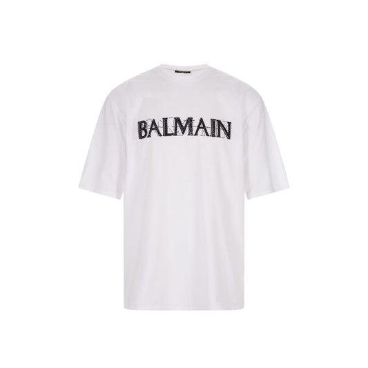 Balmain Oversize Cotton T-Shirt - A Statement of Luxurious Comfort