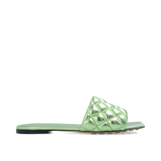 Bottega Veneta Green Padded Sandals