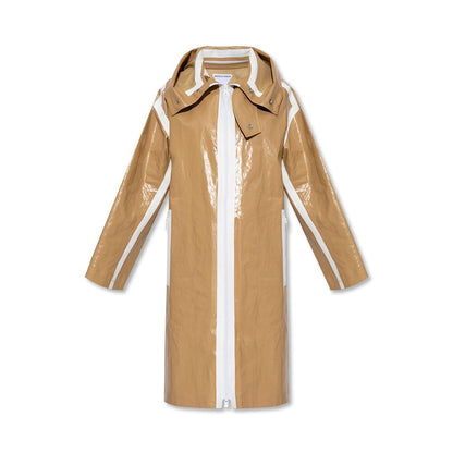 Bottega Veneta Brown Waterproof Coat