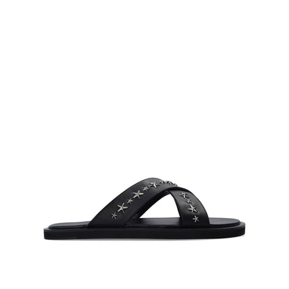 Jimmy Choo Palmo Leather Sandals for Men
