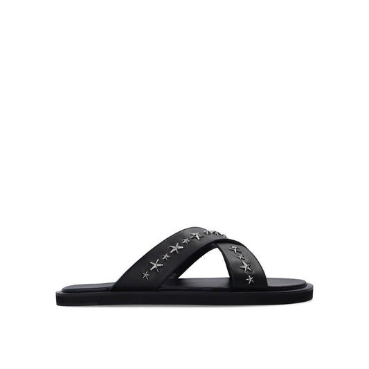 Jimmy Choo Palmo Leather Sandals for Men