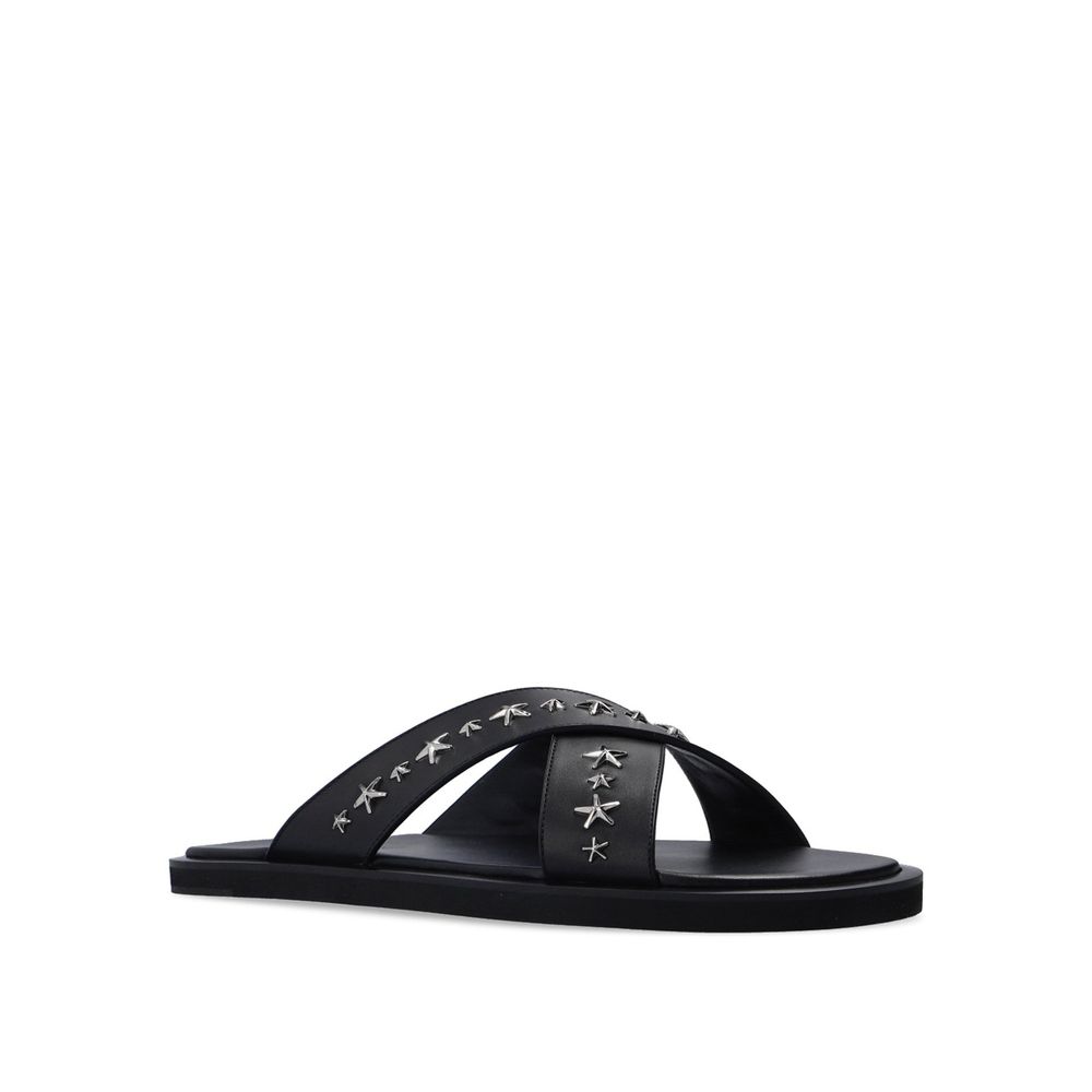 Jimmy Choo Palmo Leather Sandals for Men