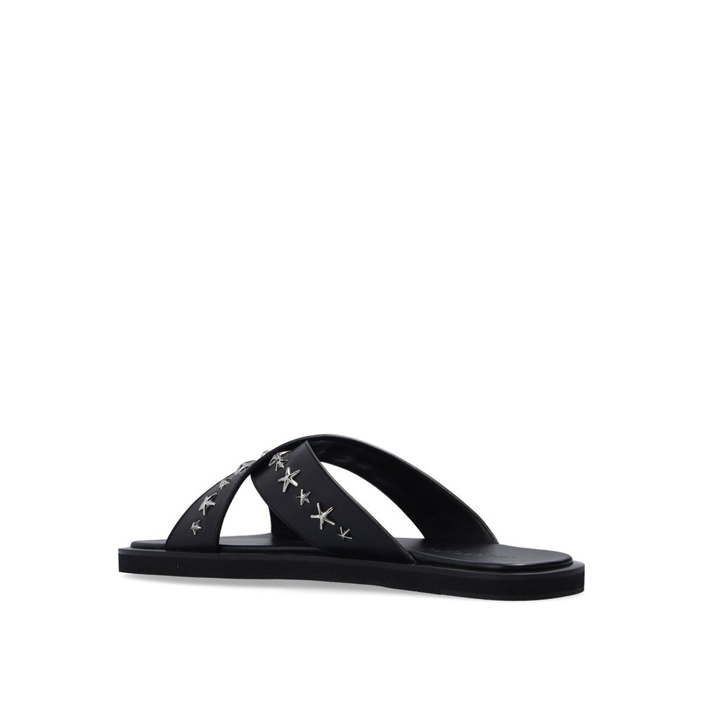 Jimmy Choo Palmo Leather Sandals for Men