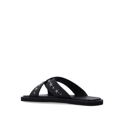 Jimmy Choo Palmo Leather Sandals for Men