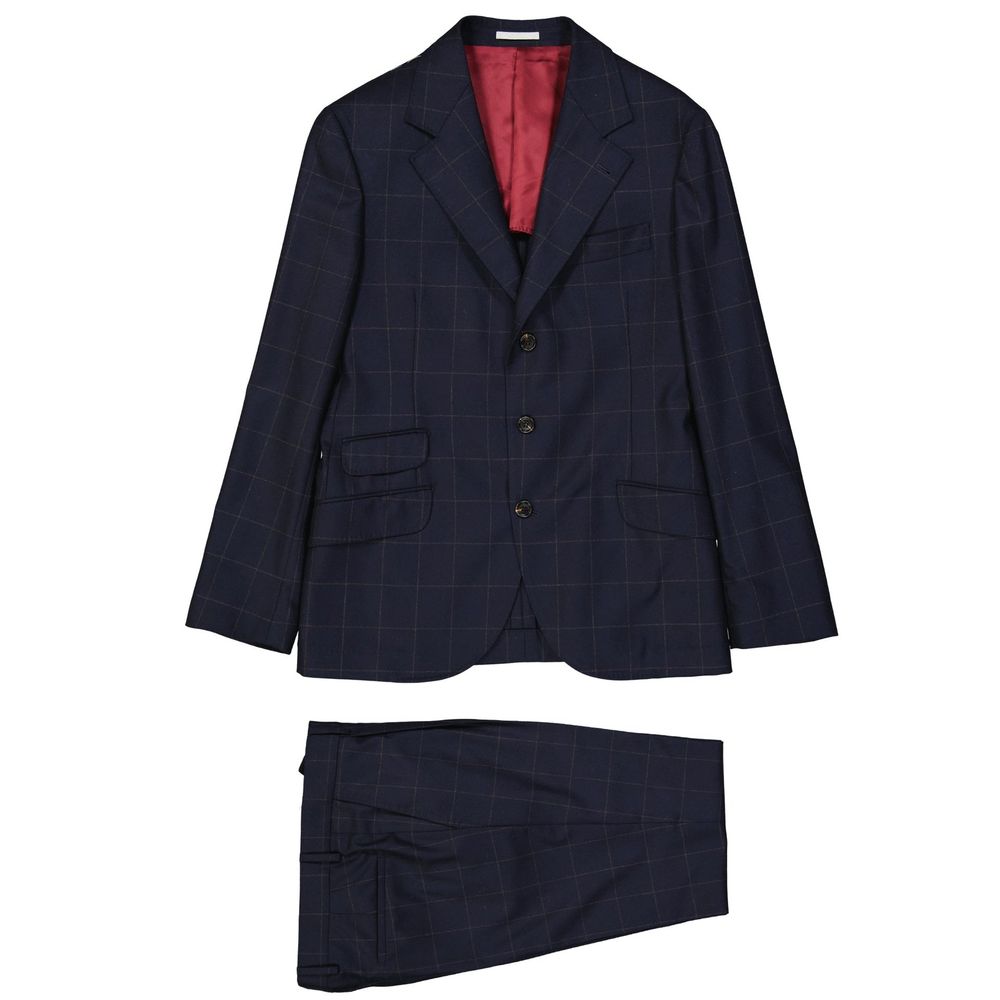 Brunello Cucinelli Wool Suit - A Symphony of Elegance