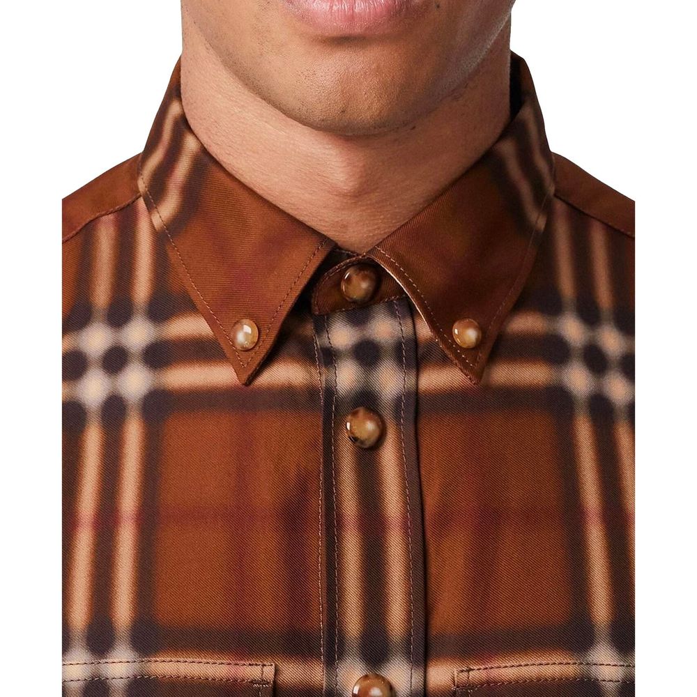Burberry Casual Shirt: Timeless Style in Cotton