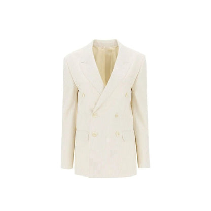 Celine Double-Breasted Wool Jacket for Women