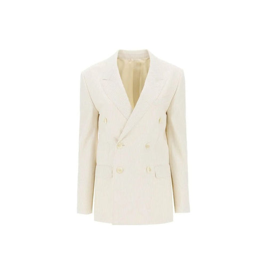 Celine Double-Breasted Wool Jacket for Women