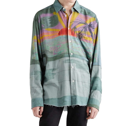 Celine Printed Shirt for Men