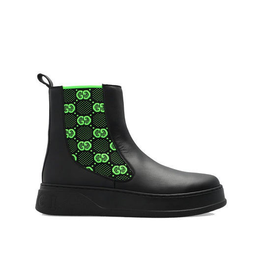 Gucci GG Leather Boots: Bold Luxury for the Modern Gentleman