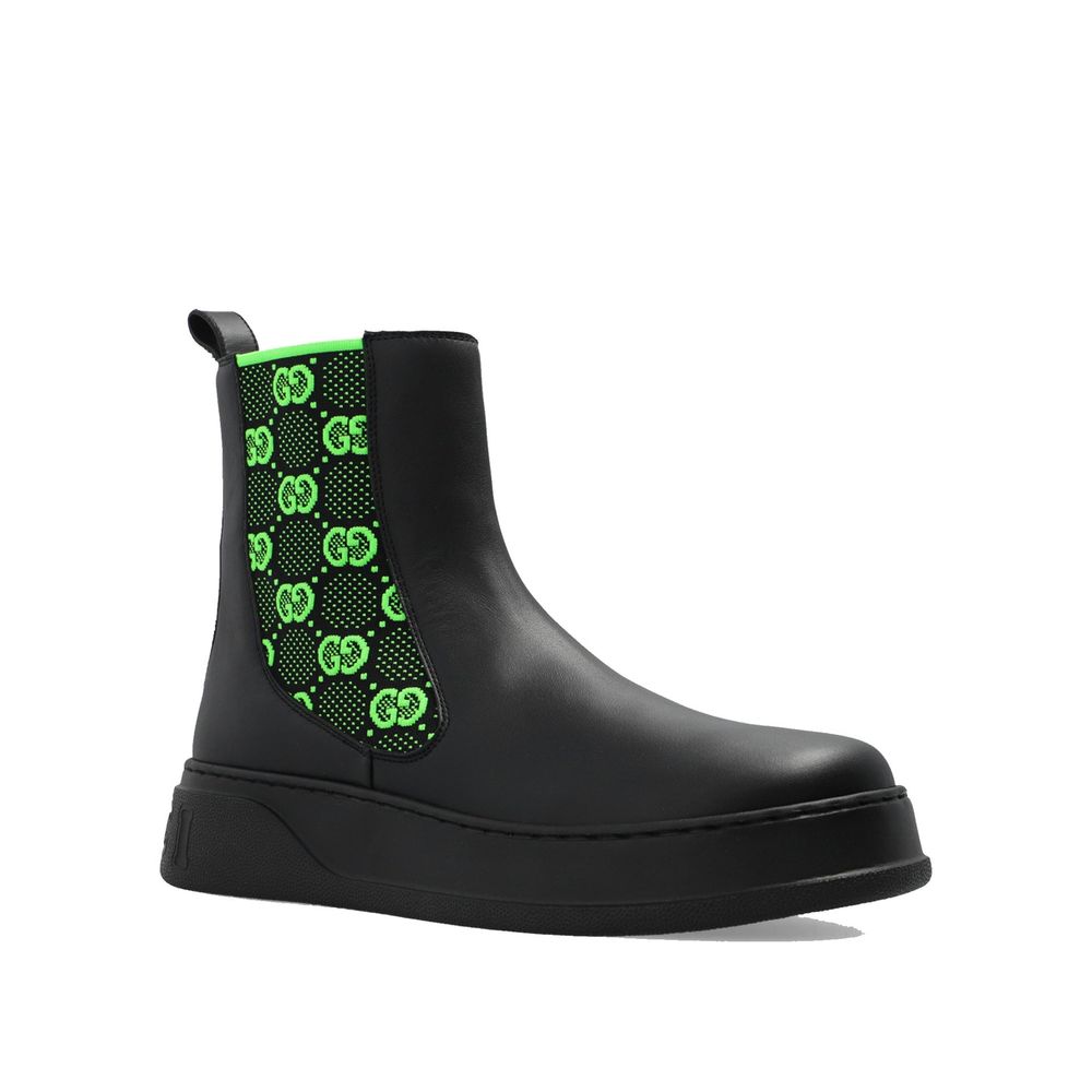 Gucci GG Leather Boots: Bold Luxury for the Modern Gentleman