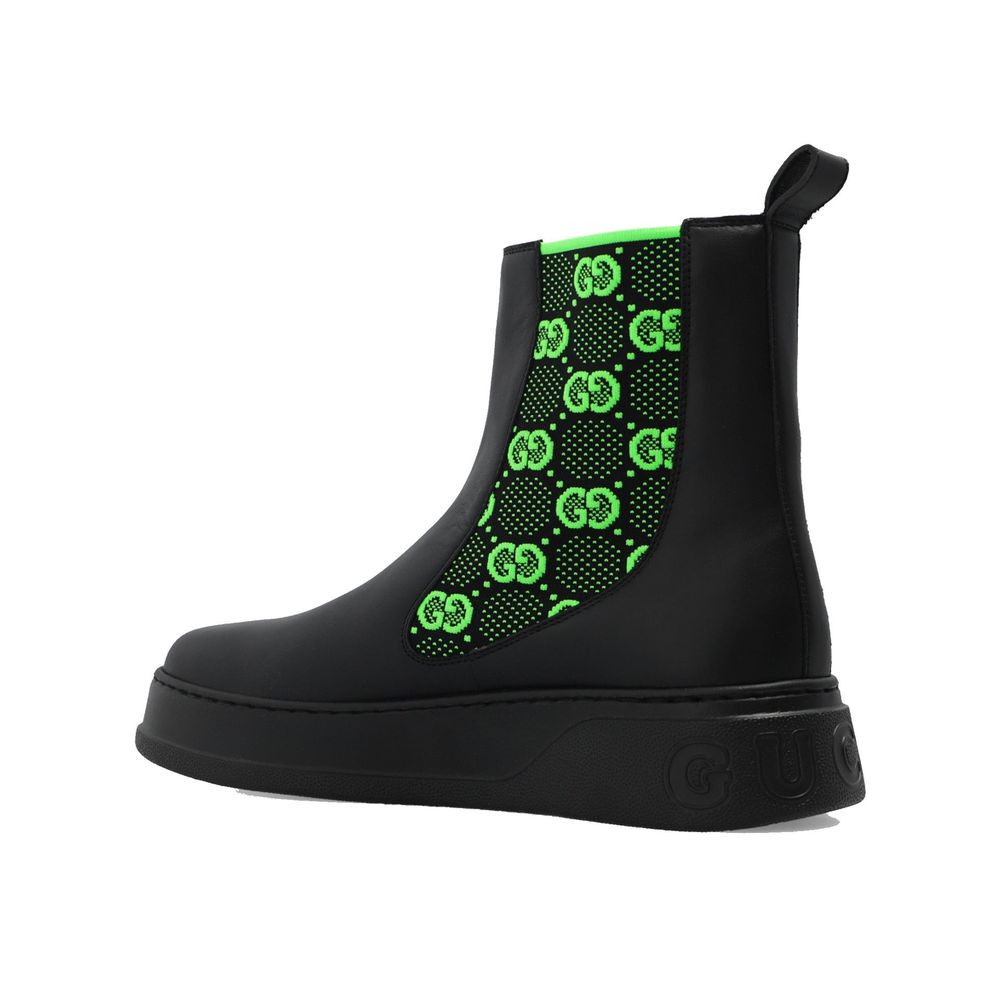 Gucci GG Leather Boots: Bold Luxury for the Modern Gentleman