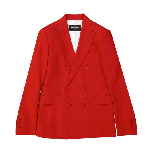 Dsquared2 Double-Breasted Jacket: Italian Craftsmanship Meets Urban Edge