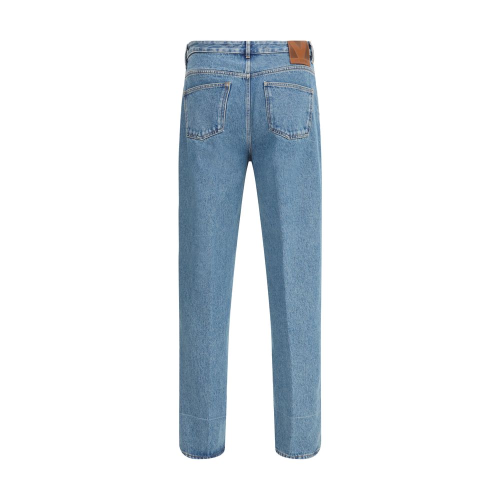 Valentino Straight Jeans: Classic Elegance Meets Modern Edge