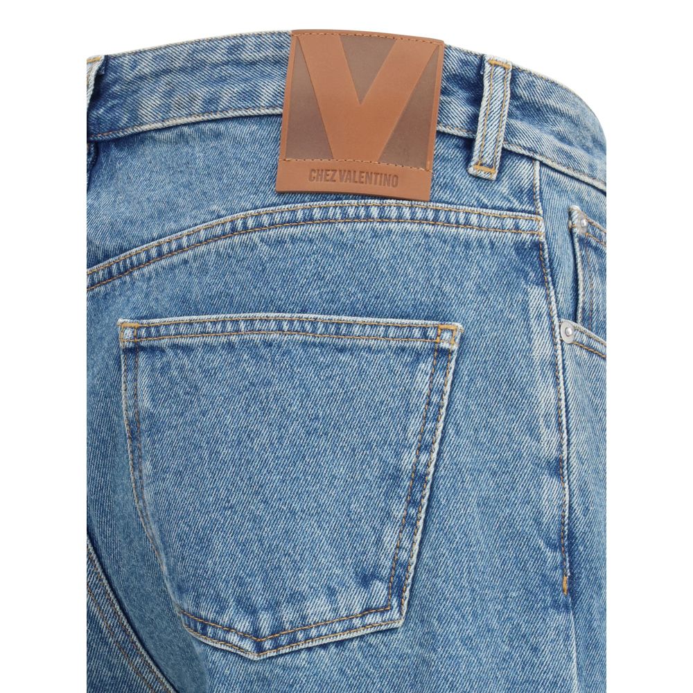 Valentino Straight Jeans: Classic Elegance Meets Modern Edge