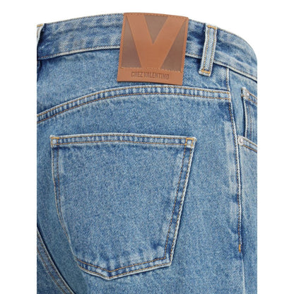 Valentino Straight Jeans: Classic Elegance Meets Modern Edge