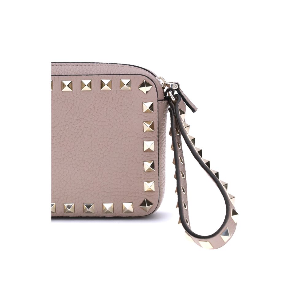 Valentino Garavani Rockstud Vitello Stampa Alc Pochette