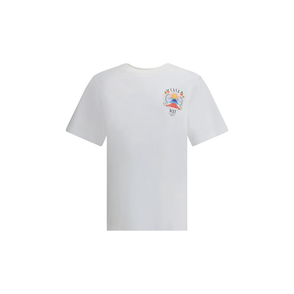 Casablanca Casa Way Mountain Printed T-Shirt