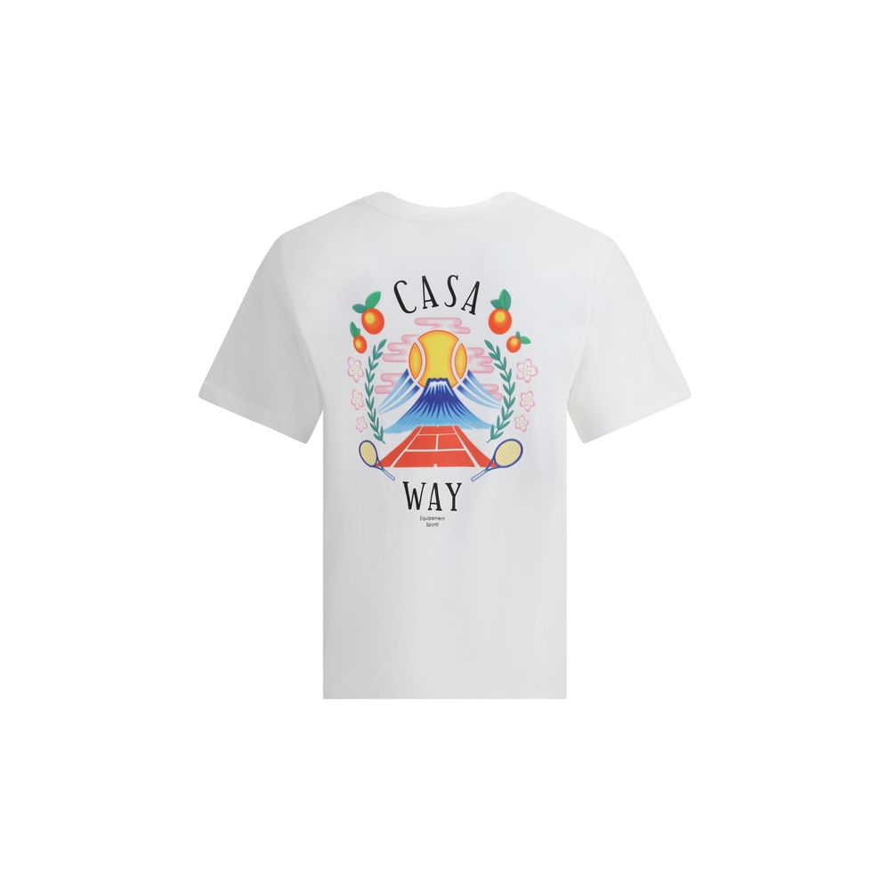 Casablanca Casa Way Mountain Printed T-Shirt