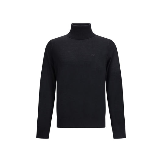 Dsquared2 Virgin Wool Turtleneck Sweater