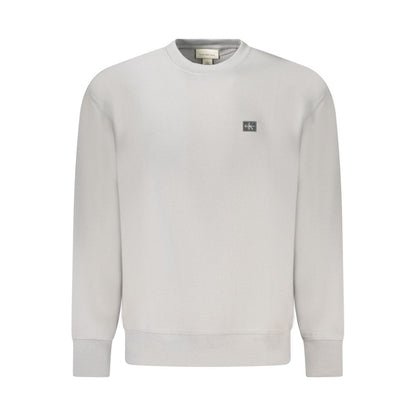 Calvin Klein Grey Cotton Sweater